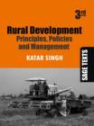 Image for Rural Development : Principles, Policies and Management