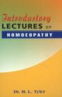 Image for Introductory Lectures on Homoeopathy