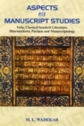 Image for Aspects of Manuscript Studies : Veda, Classical, Sanskrit Literature, Dharmasastra