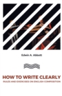 Image for How to Write Clearlyrules and Exercises on English Composition