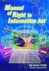 Image for Manual of Right to Information Act