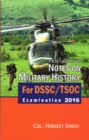 Image for Pentagon&#39;s Notes on Military History for DSSC/TSOC Examination