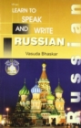 Image for Learn to Speak and Write Russian