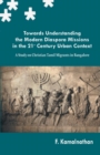 Image for Towards Understanding the Modern Diaspora Missions in the 21st Century Urban Text