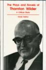 Image for Plays and Novels of Thornton Wilder