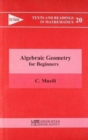Image for Algebraic Geometry for Beginners