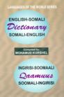 Image for English-Somali, Somali-English dictionary  : approximately 10,000 words with meanings from Somalian to English and English to Somali