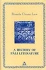 Image for A History of Pali Literature