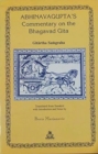 Image for Abhinavagupta&#39;s Commentary on the &quot;Bhagavad-Gita&quot;