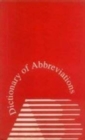 Image for Dictionary of Abbreviations