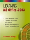 Image for Learning Ms Office 2003