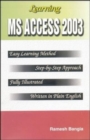 Image for Learning MS Access 2003