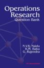 Image for Operations Research : Question Bank