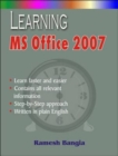 Image for Learning Ms Office 2007