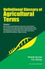 Image for Definitional Glossary of Agricultural Terms:  Volume I