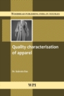Image for Quality Characterisation of Apparel