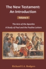 Image for The New Testament : An Introduction Volume-II: The Acts of Apostles, A Study of Paul and the Pauline Letters