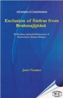 Image for Exclusion of Sudras from Brahmajijnasa : Re-Reading apasudradhikaranam of Brahmasutra sankara Bhasya