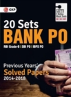 Image for Bank Po 2019 Previous Years&#39; Solved Papers (2014-2018)