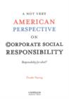Image for A NOT Very American Perspective on Corporate Social Responsibility