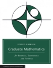 Image for Graduate Mathematics for Business, Economics and Finance