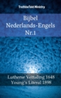 Image for Bijbel Nederlands-Engels Nr. 1: Lutherse Vertaling 1648 - Young&#39;s Literal 1898.