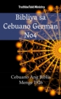 Image for Bibliya sa Cebuano German No4: Cebuano Ang Biblia - Menge 1926.