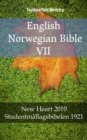 Image for English Norwegian Bible VII: New Heart 2010 - Studentmallagsbibelen 1921.
