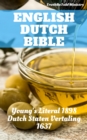 Image for English Dutch Bible: Young&#39;s Literal 1898 - Dutch Staten Vertaling 1637.