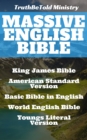 Image for Massive English Bible: King James Bible - American Standard Version - Basic Bible in English - World English Bible - Youngs Literal Bible.