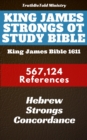 Image for King James Strongs OT Study Bible: King James Bible 1611 - 567124 References - Hebrew Strongs Concordance.