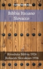Image for Bibbia Italiano Slovacco: Riveduta Bibbia 1924 - Rohacek Slovakian 1936.