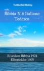 Image for Bibbia N.8 Italiano Tedesco: Riveduta Bibbia 1924 - Elberfelder 1905.
