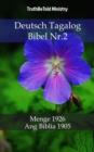 Image for Deutsch Tagalog Bibel Nr.2: Menge 1926 - Ang Biblia 1905.