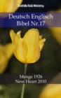 Image for Deutsch Englisch Bibel Nr.17: Menge 1926 - New Heart 2010.