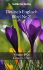 Image for Deutsch Englisch Bibel Nr.21: Menge 1926 - Geneva 1560.
