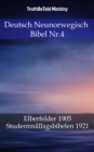 Image for Deutsch Neunorwegisch Bibel Nr.4: Elberfelder 1905 - Studentmallagsbibelen 1921.