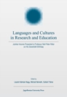 Image for Languages and Cultures in Research and Education - Jubilee Volume Presented to Professor Ralf-Peter Ritter on His Seventieth Birthday