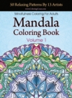 Image for Mandala Coloring Book : 50 Relaxing Patterns By 13 Artists, Mindfulness Coloring For Adults Volume 1