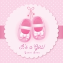 Image for It&#39;s a Girl : Baby Shower Guest Book with Pink Ballerina Tutu Theme, Personalized Wishes for Baby &amp; Advice for Parents, Sign In, Gift Log, and Keepsake Photo Pages
