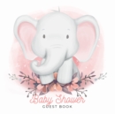 Image for Baby Shower Guest Book : Elephant Boy Theme, Wishes for Baby and Advice for Parents, Personalized with Space for Guests to Sign In and Leave Addresses, Gift Log, and Keepsake Photo Pages