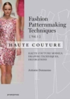 Image for Fashion patternmaking techniquesVol. 1,: Haute couture
