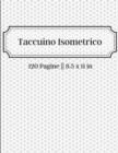 Image for Taccuino Isometrico - 120 Pagine 8,5 x 11 in