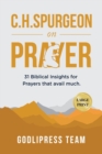 Image for C. H. Spurgeon on Prayer : 31 Biblical Insights for Prayers that avail much (LARGE PRINT)