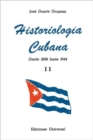 Image for Historiologia Cubana II