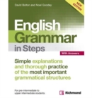Image for English grammar in steps  : with answers