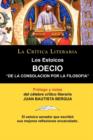 Image for Los Estoicos : Boecio: de la Consolacion Por La Filosofia. La Critica Literaria. Prologado y Anotado Por Juan B. Bergua.