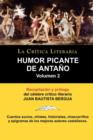Image for Humor Picante de Antano : Volumen 2, Juan B. Bergua, Coleccion La Critica Literaria Por El Celebre Critico Literario Juan Bautista Bergua, Edici