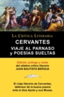 Image for Viaje Al Parnaso y Poesias Sueltas, Cervantes, Coleccion La Critica Literaria Por El Celebre Critico Literario Juan Bautista Bergua, Ediciones Iberica
