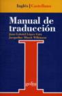 Image for Manual De Traduccion Ingles Castellano